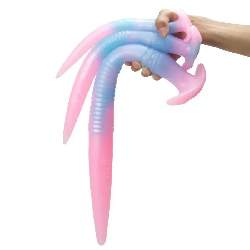 Super Long Glow-In-The-Dark Anal Dildo (10) 11.5/15.5/22.5 Inch Super Long Glow-In-The-Dark Anal Dildo - Image 1