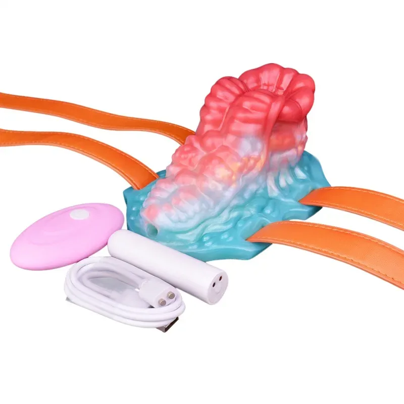 Strap On Fantasy Vibrating Exotic Women Sex Grinder - Image 1