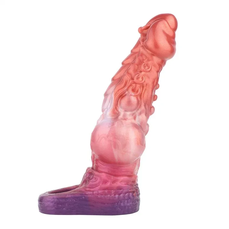 dragon cock sleeve (7) 6.8/8.1/9.8 Inch Fantasy Dragon Cock Sleeve Soft Silicone Penis Sheath - Image 1