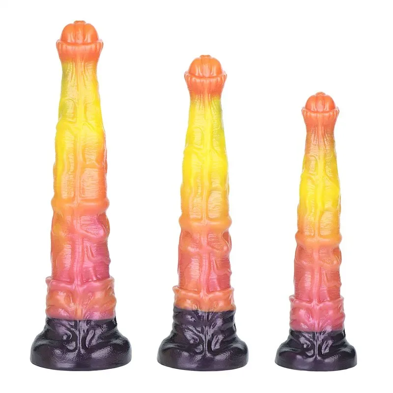 horse stallion dildo (1) 10.8/13.8/17.4 Inch Large Lifelike Dual Layer Silicone Horse Stallion Dildo - Image 1