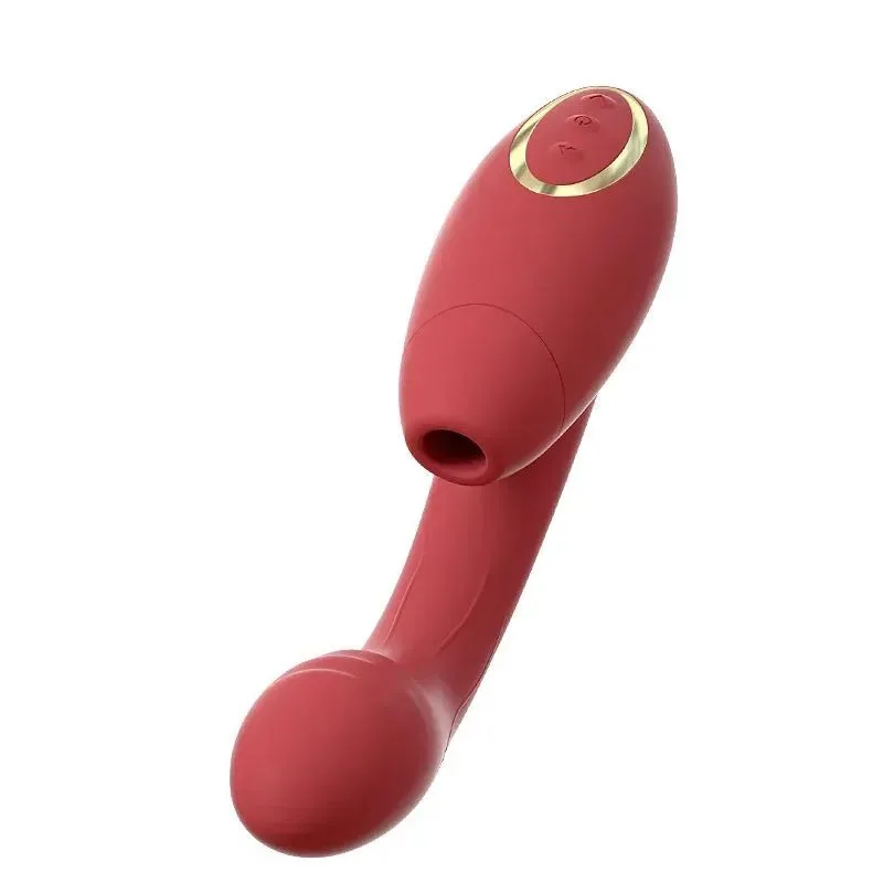 24 2 In 1 Wearable Clit Suction G-spot Vibrator - Image 1